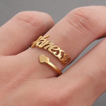 Personalized Name Ringe