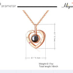 100 Languages Love Necklace