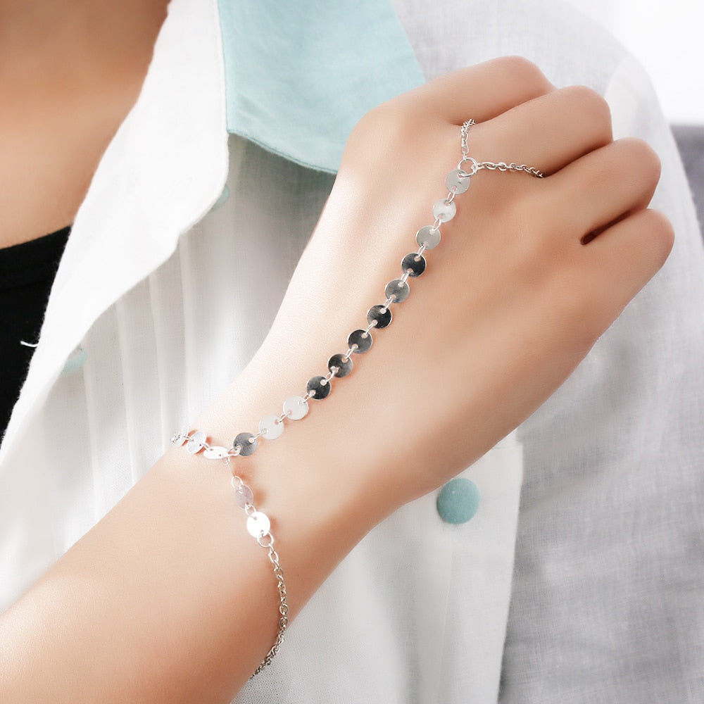 Sequins ™ Hand Bracelet Chain
