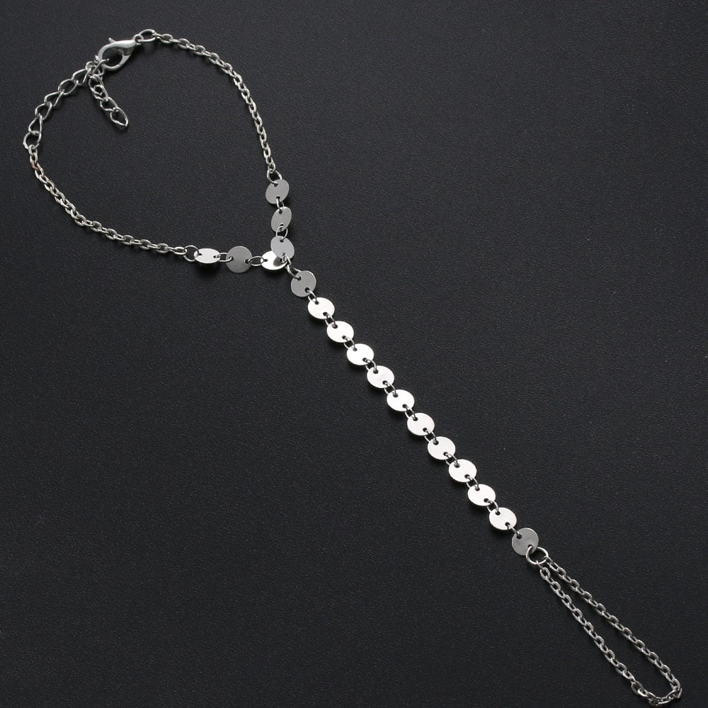 Sequins ™ Hand Bracelet Chain