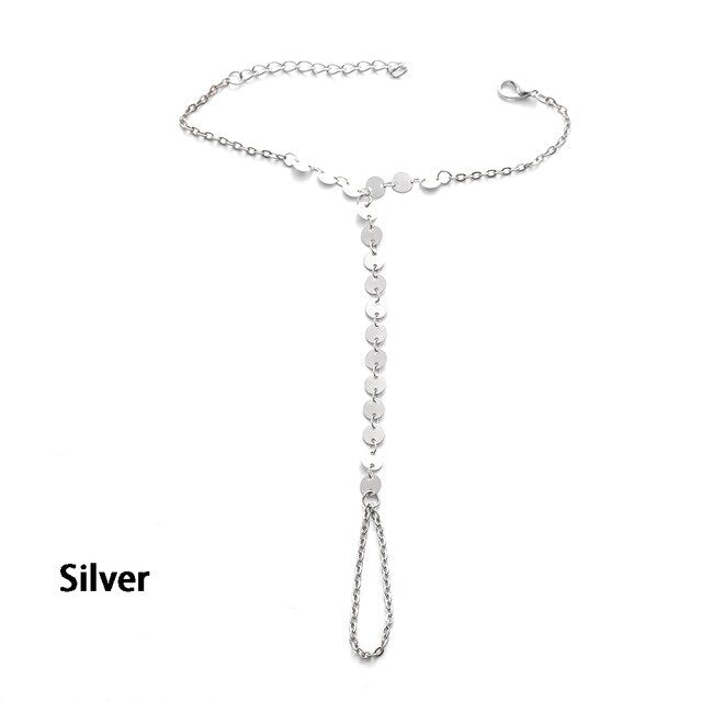 Sequins ™ Hand Bracelet Chain
